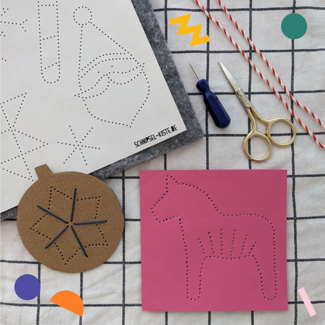  Prickel-Vorlagen – Schnipsel Kiste Bildidee 