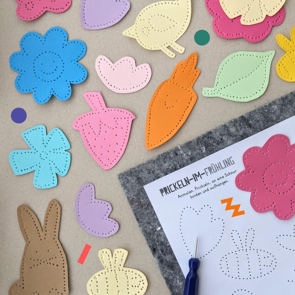  Prickel-Vorlagen – Schnipsel Kiste 